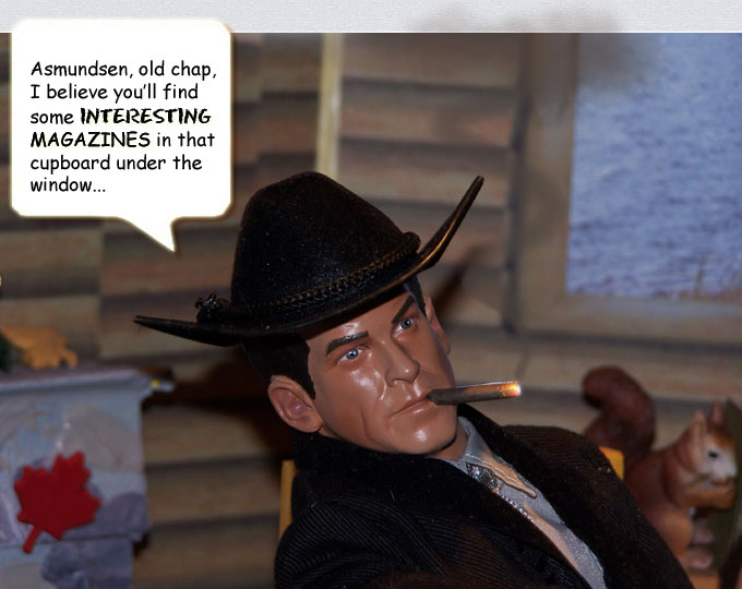 It would be more impressive if he *PUT THAT CIGAR OUT!*