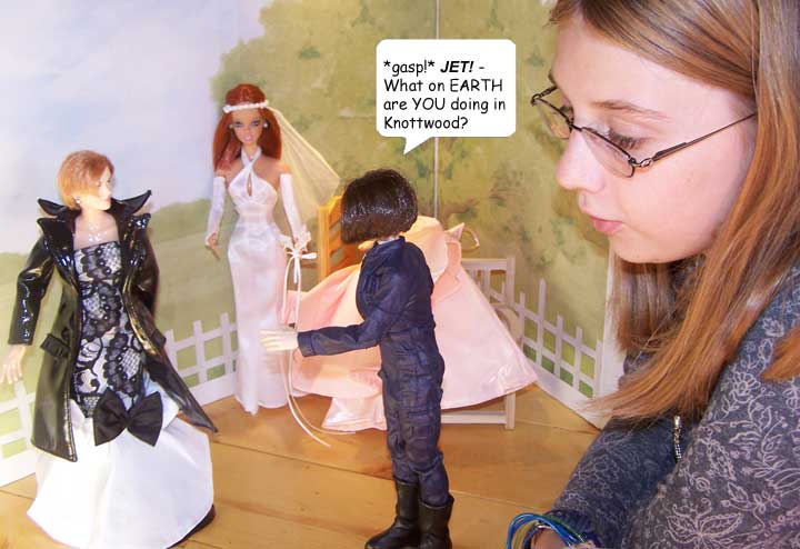 C. J. gets a surprise!