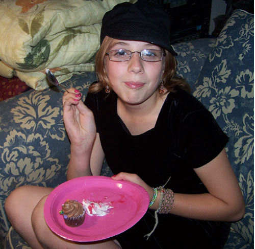 (Katherine adores chocolate TOO!)