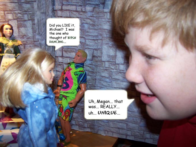 Tactful reply, Michael!