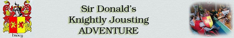 Sir Donald's Knightly Jousting Adventure